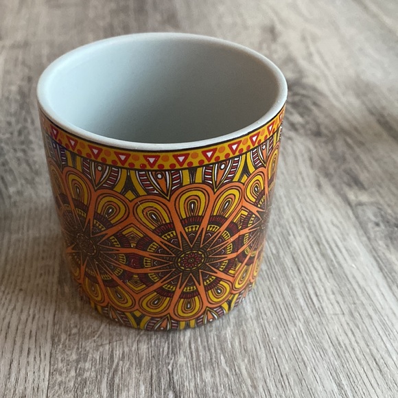 Ceramic mandala planters - Picture 6 of 8